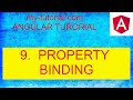 Property binding in angular | Part 9