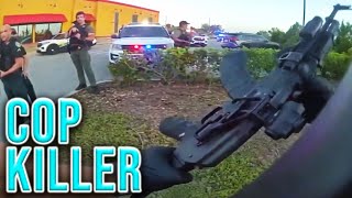 Cop Killer Reaches For Rifle During Stop