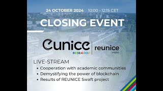 REUNICE – Final Dissemination Event