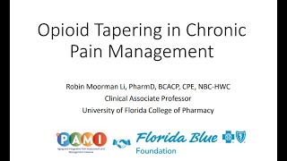 Opioid Tapering in Chronic Pain Management