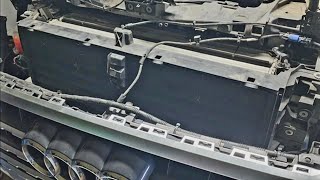 Audi Q7 radiator shutter replacement  (2017 to 2019)