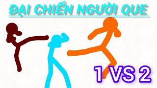 Stickman ĐẠI CHIẾN NGƯỜI QUE : 1 vs 2 | Flipa Animation