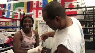 Epic why Claressa Shields Sparred Errol Spence and how did it go