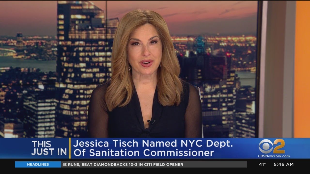 Adams Names Jessica Tisch New Sanitation Commissioner - YouTube