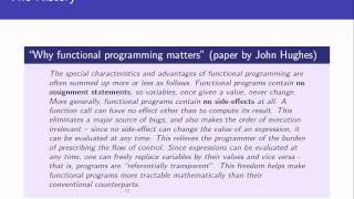 Programming Languages: The functional paradigm - 1