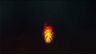 Godot Fire Experiment with 2D GPU Particles