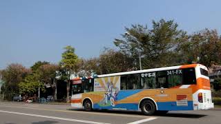 台中客運15路線HINO高巴341-FX