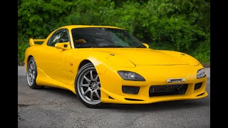 SOLD - CUSTOMER ORDER - 1997 Mazda RX7 Solar Yellow!!