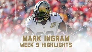 Mark Ingram's Huge 158-Yard Performance! | Saints vs. 49ers | NFL Week 9 Player Highlights