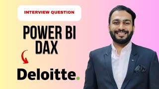 Give me 3 Minutes and WATCH This Deloitte Power BI Interview Question