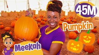 Meekah Visits the Pumpkin Patch  - Halloween Marathon | Blippi and Meekah Kids TV