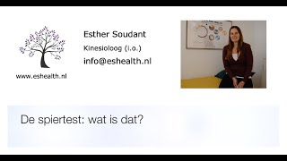 De spiertest  - wat is dat?