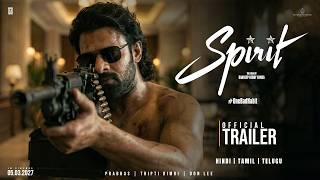 SPIRIT - Official Trailer | Hindi | Rebel Star Prabhas | Sandeep Reddy Vanga | Fanmade AI Trailer