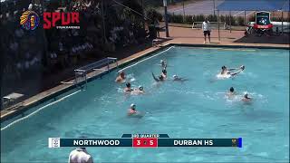 Water Polo - U19A Durban High School vs U19A Northwood School - 18 January 2025