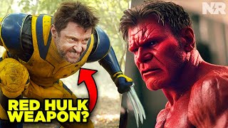 RED HULK CONFIRMED in Captain America 4! Ross History with Wolverine? | Sneak Peek