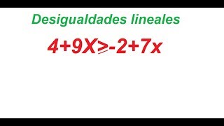 ¿Qué es una desigualdad en cálculo?