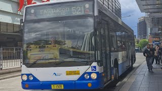 Vlog 387: Busways North West- Route 521 Parramatta Station to Eastwood Station