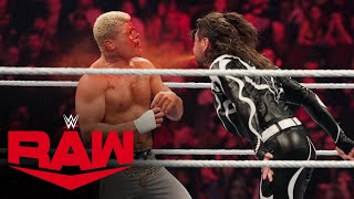 Nakamura ends his match against Rhodes with mist to the face: Raw highlights, Dec. 11, 2023