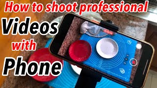 How to Shoot Professional Cooking Videos With Your Mobile-Cooking Channel Video Shoot