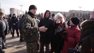 Постреволюционные волнения в Дружковке. 23.02.2014