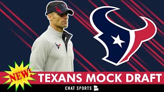 NEW Houston Texans Mock Draft After Minnesota Vikings Trade + 2024 NFL Draft Rumors & Analysis
