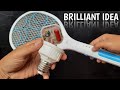 Brilliant Invention with a Weak Mosquito Racket from an Old Lamp – Creative Idea