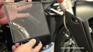 R1200R Oil Cooler Screen from Wunderlich