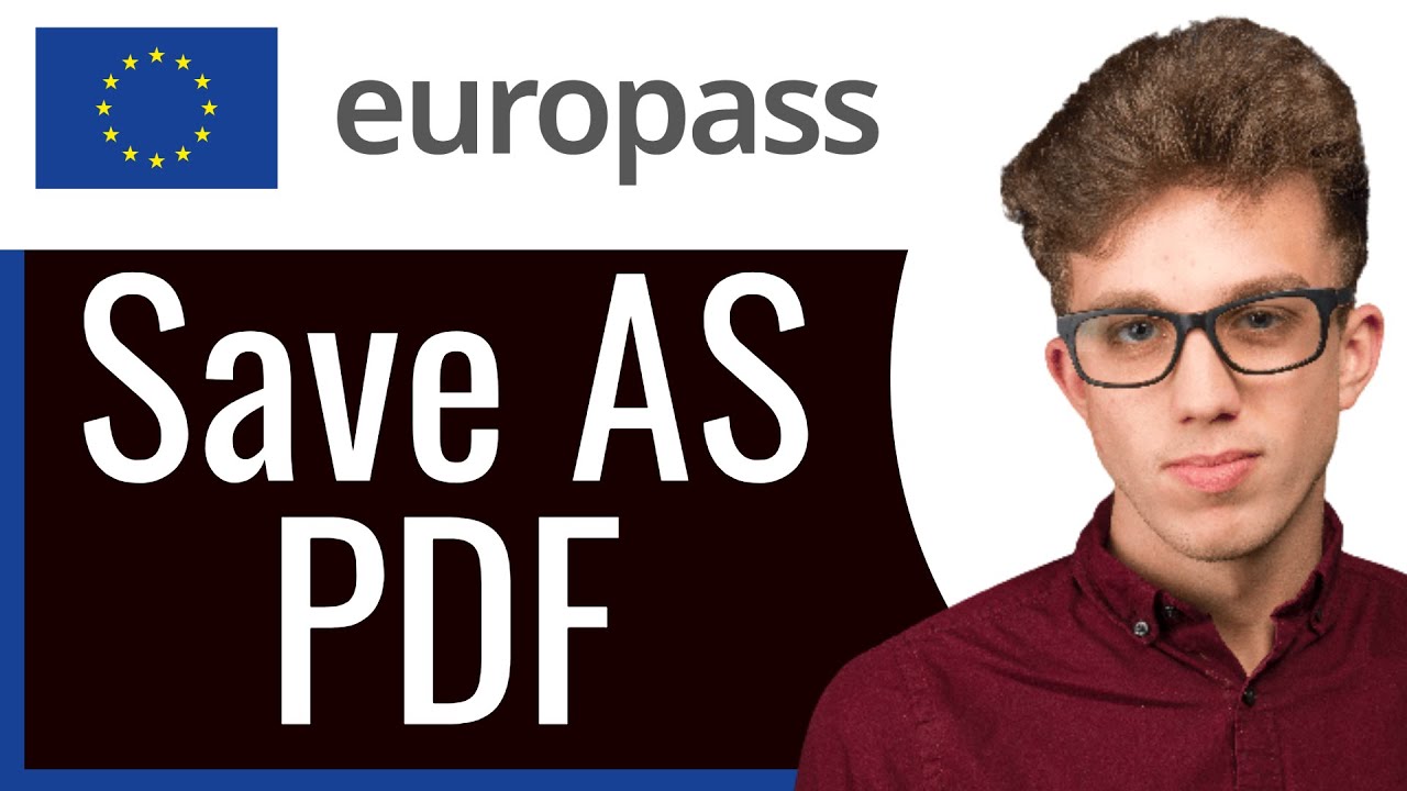 How To Save And Download Your Cv As A Pdf On Europass New Update 2026