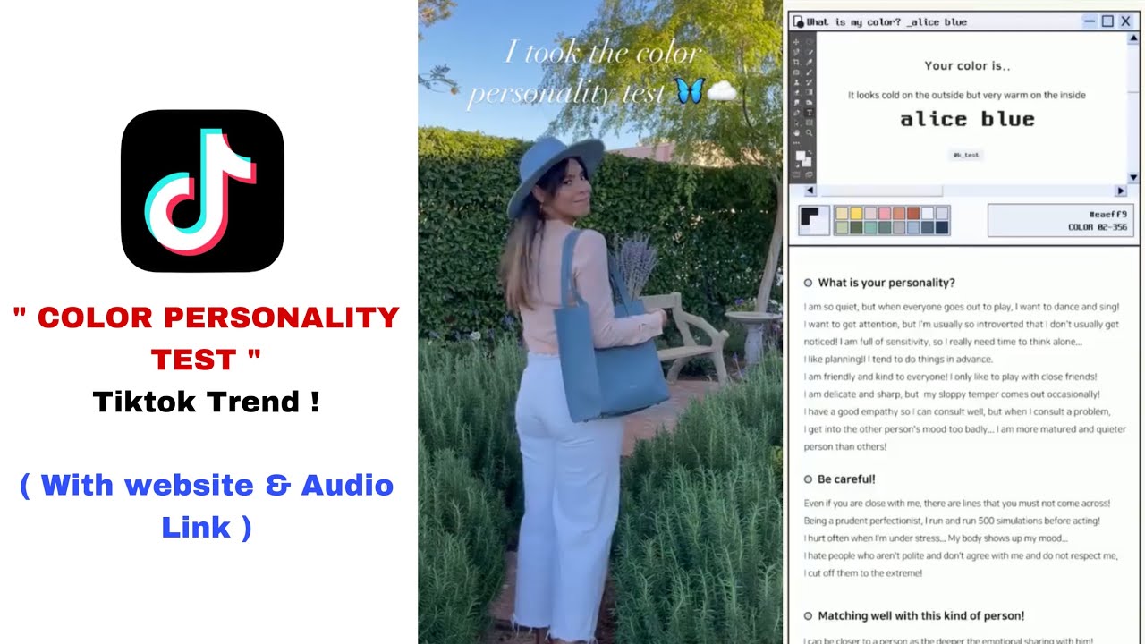 How To Take The Color Personality Test | Color Personality Test Tiktok ...