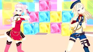 【MMD】ビバハピ（田中ヒメ＆鈴木ヒナ）