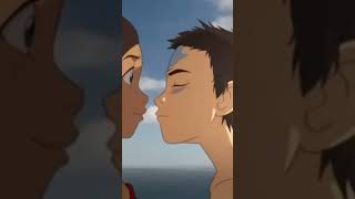 All Aang and Katara Kisses #shorts