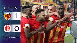 Yukatel Kayserispor (1-0) Fraport TAV Antalyaspor | 6. Hafta - 2022/23