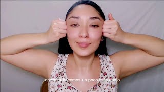 MASAJE DIARIO 5 minutos / ELIMINA ROSTRO HINCHADO 💆‍♀️👌🌺