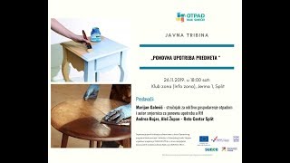 Ponovna upotreba predmeta - Javna tribina