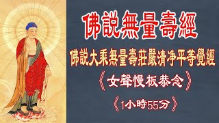 无量寿经《无量寿经会集本》《佛说大乘无量寿庄严清净平等觉经》女声慢板恭念《可点击时间链选择章次》