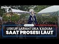 Uskup Larantuka Kagum Anak Muda Larantuka Dayung Sampan Saat Prosesi Laut Semana Santa