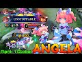 Unstoppable Angela 83% Win Rate - Top 1 Global Angela by [ Dina ] - Mobile Legends