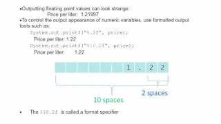 Java Concepts: Late Objects 3/e Chapter 2 part 5