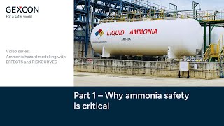 Why ammonia safety is critical | Ammonia Hazard Modelling Series - Part 1