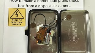 How To Make A Shock box