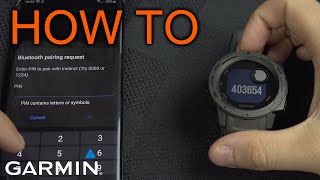 How to Connect Garmin Instinct to Phone Garmin Connect