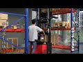 electric stacker 1.6t with foldable platform protection arm power steering es16 16rs ep