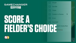 Fielder's Choice | GameChanger University