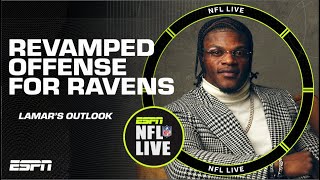 The advances for Lamar Jackson and the Baltimore Ravens' offense | NFL Live
