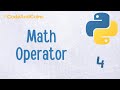 Arithmetic Operation - #4 Python 3 Tutorial