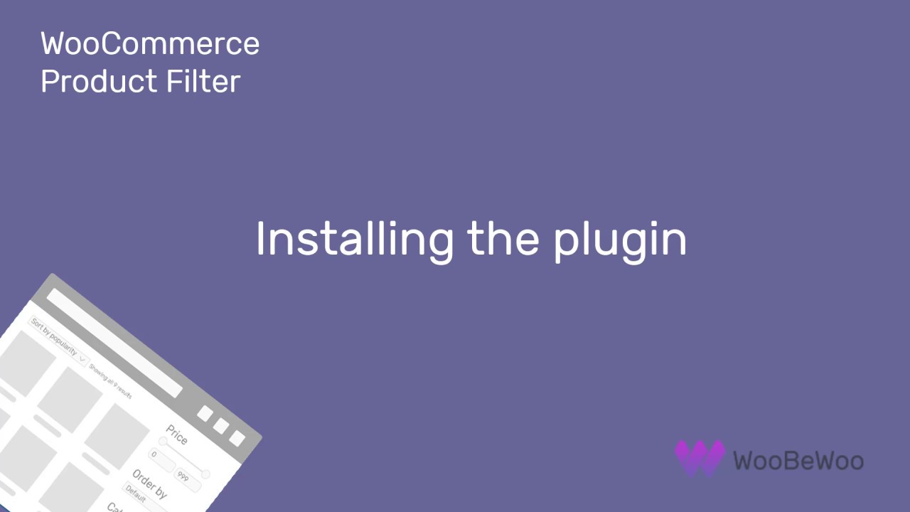 WooCommerce Product Filter Plugin By WooBeWoo - YouTube