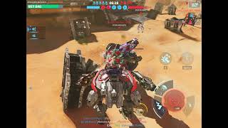 quase levei esse Mauer, pelo menos peguei assistência #warrobotsfreetoplay  #warrobotsgameplay