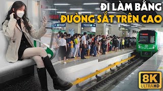 Hanoi Metro 2A Cat Linh Ha Dong | Vietnam's First Metro Line | Driving 4K