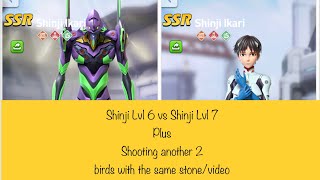 TOPWAR: Shinji lvl5 vs Shinji Lvl 7 | shooting another 2 birds down HARD with this video. Enjoy