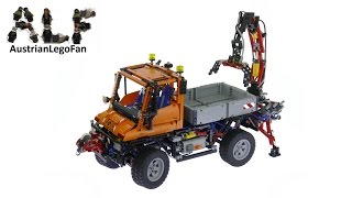 Lego Technic 8110 Mercedes Benz Unimog U400 - Lego Speed Build Review